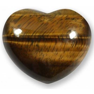 Tiger’s Eye Heart Large